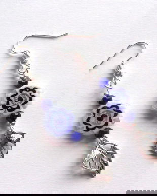 cercei sticla murano 43066