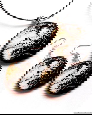 set bijuterii lemn 43094