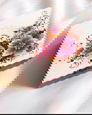 cutie lemn decorata 43078