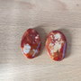 Agate crab fire - 30x20mm