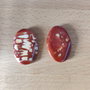 Agate crab fire - 30x20mm