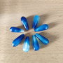 Agata lacrima fațetată - 19x8mm