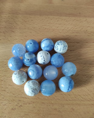 Agate fațetate -14mm