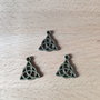 Pandantiv bronz - 16x14mm