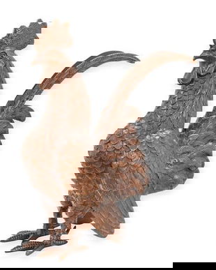 Cocos-statueta thailandeza din bronz