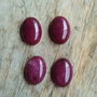 Cabochon jad, 18x13 mm (2 buc)