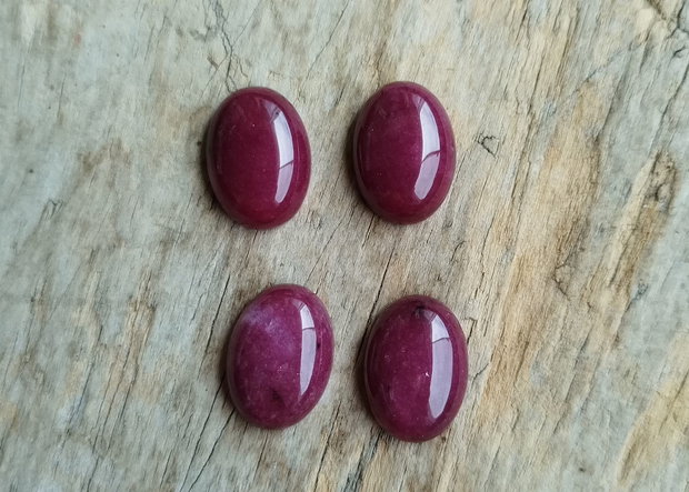Cabochon jad, 18x13 mm (2 buc)