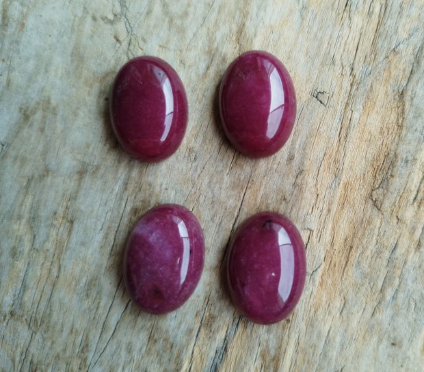 Cabochon jad, 18x13 mm (2 buc)