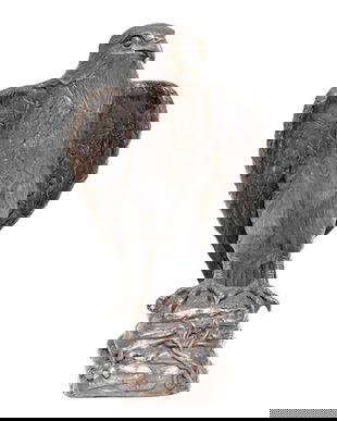 Vultur-statueta din bronz