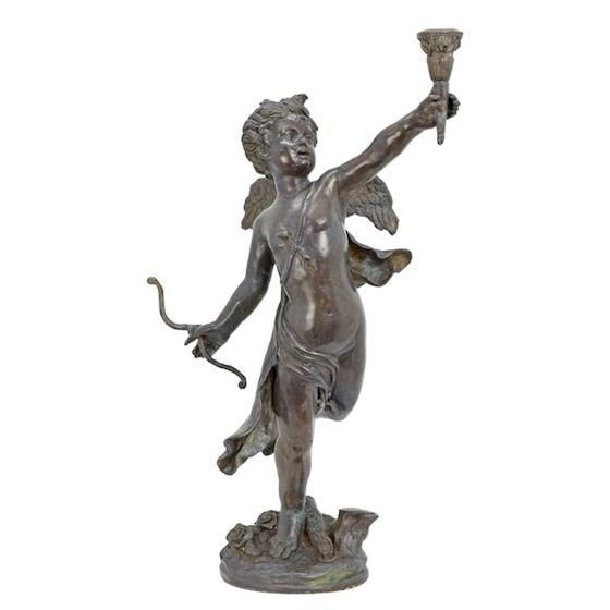 Sfesnic din bronz Cupidon (dreapta)