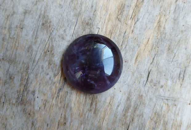 Cabochon ametist, 30 mm