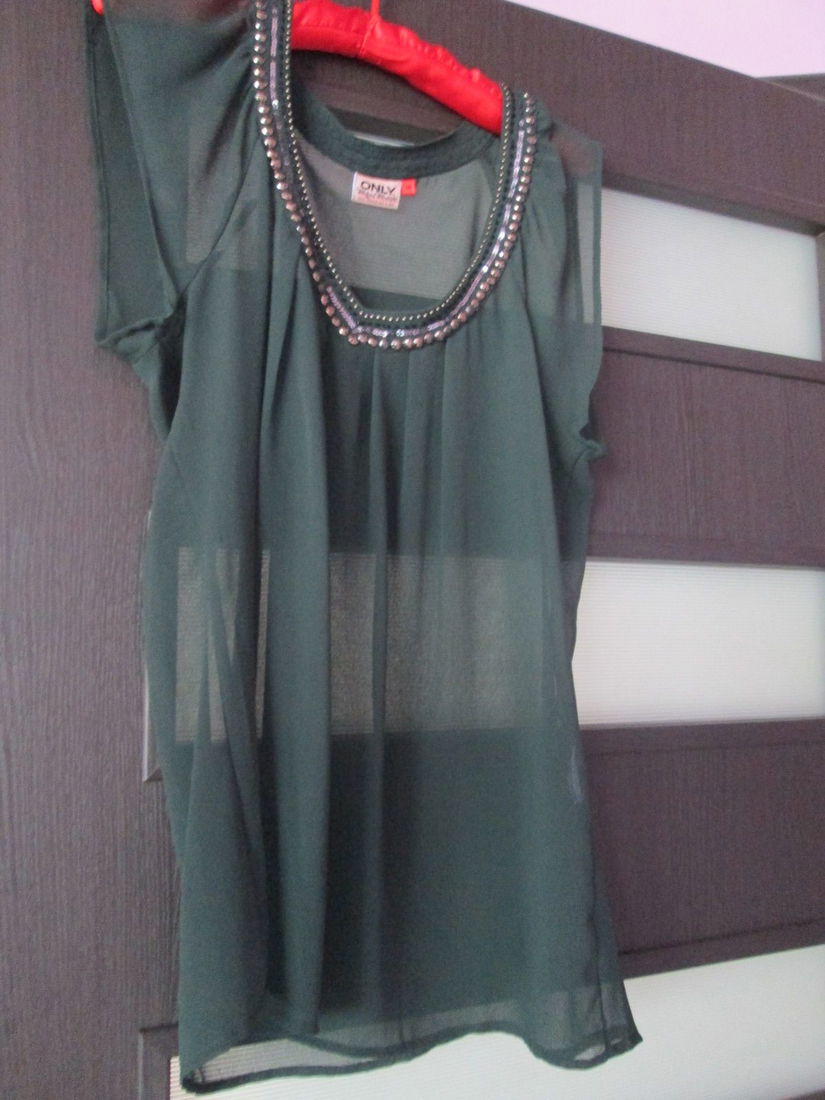 bluza vara verde eleganta dame  only 38