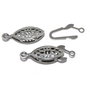 Inchizatoare din otel inoxidabil cu clema, 21.5x7 mm
