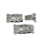 Inchizatoare din otel inoxidabil cu clema, 21x10 mm