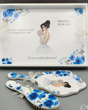 Set pentru gatitul miresei