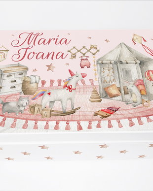 Cutie Amintiri Personalizată - Baby Girl Room
