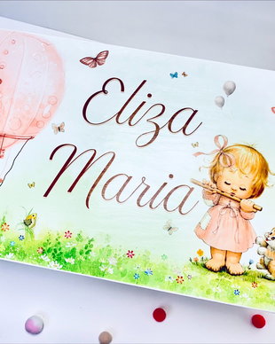 Cutie Amintiri Personalizată - Fetita visatoare