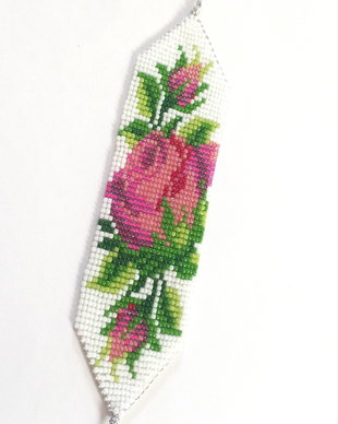 Bratara lata traditionala Pink Rose