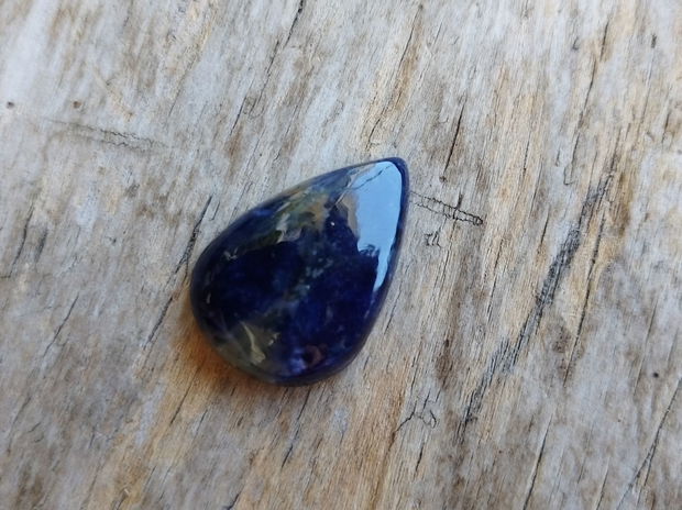 Cabochon sodalit, 29x20x7 mm