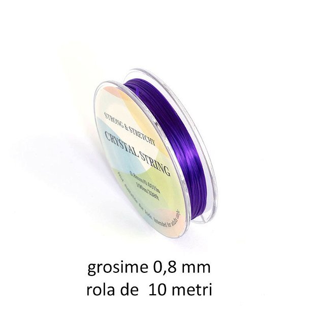 Guta elastica, 0,8 mm, 10 metri, GW-16