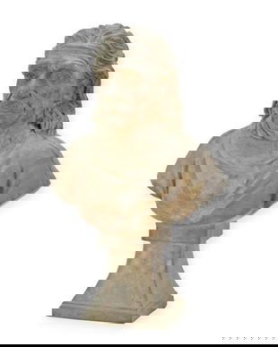 Bustul lui Einstein-statueta thailandeza din bronz