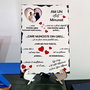 Tablou Sot/Tata/cuplu personalizat