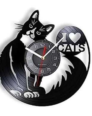 I LOVE CATS-ceas de perete