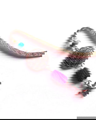 semn de carte cu turcoaz si sidef 42995