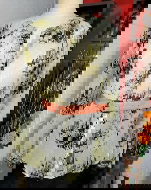 Bluza din voal retro