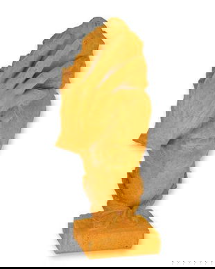 Nu vezi raul-statueta din fonta antichizata