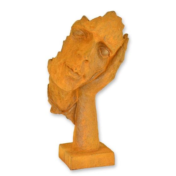 Nu auzi raul-statueta din fonta anchizata