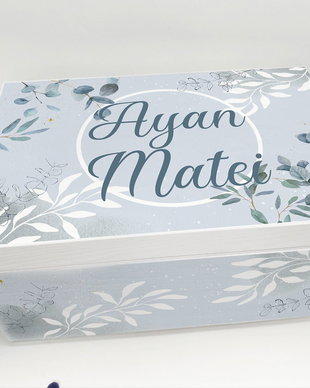 Cutie Amintiri Personalizată - Eucalipt