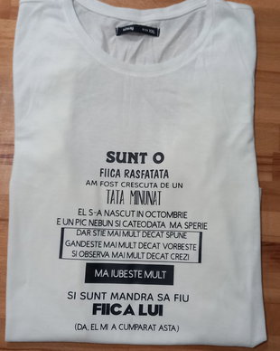 Tricou personalizat