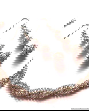 set bijuterii cu cristale  43534