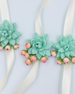 Cocarde suculente | Personalizate handmade |