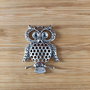 Pandantiv bufnita - 44x33mm