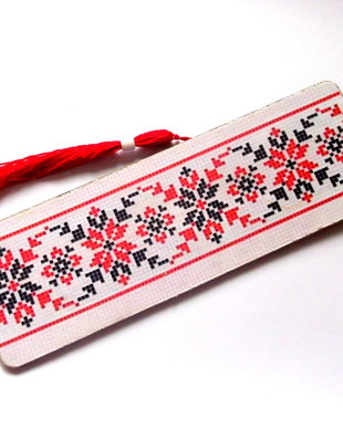 semn de carte cu motiv traditional 43577
