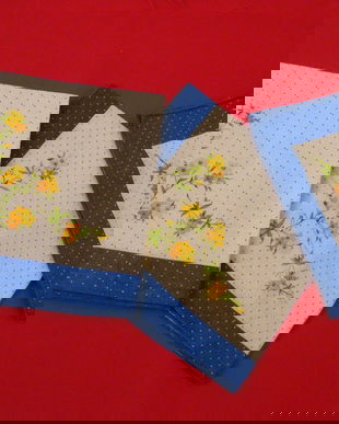 Nou set 3 servete bumbac  39cm