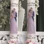 Set lumanari nunta personalizate cu nume miri si nasi
