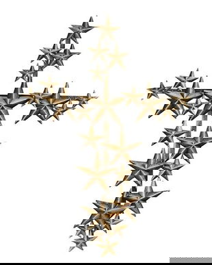 Decoratiune cruce din metal