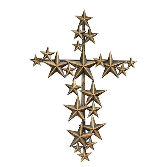 Decoratiune cruce din metal