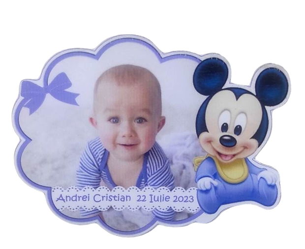 Marturie magnetica botez - Mickey Mouse