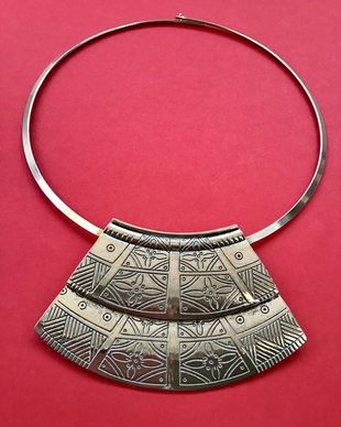 Colier pandantiv tribal