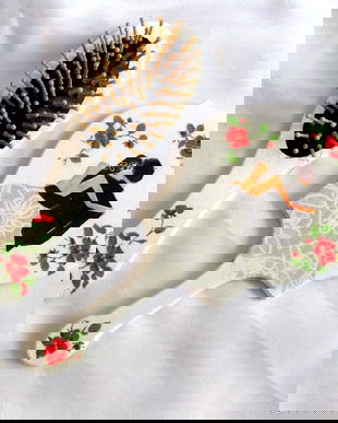 set perie de par si oglinda 43133