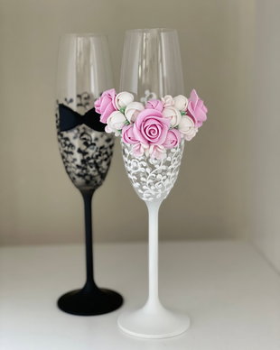 Set Pahare miri  rosé