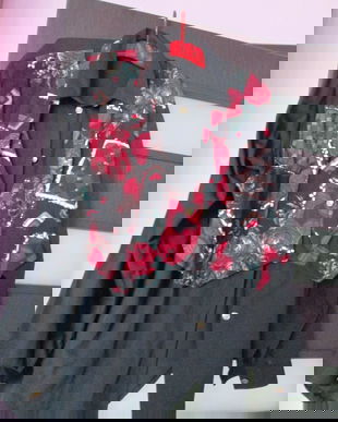 camasa cu vesta interesanta dame XL