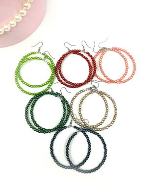 Cercei colorati "Dare to dream"