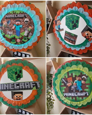 Piñata piniata Minecraft