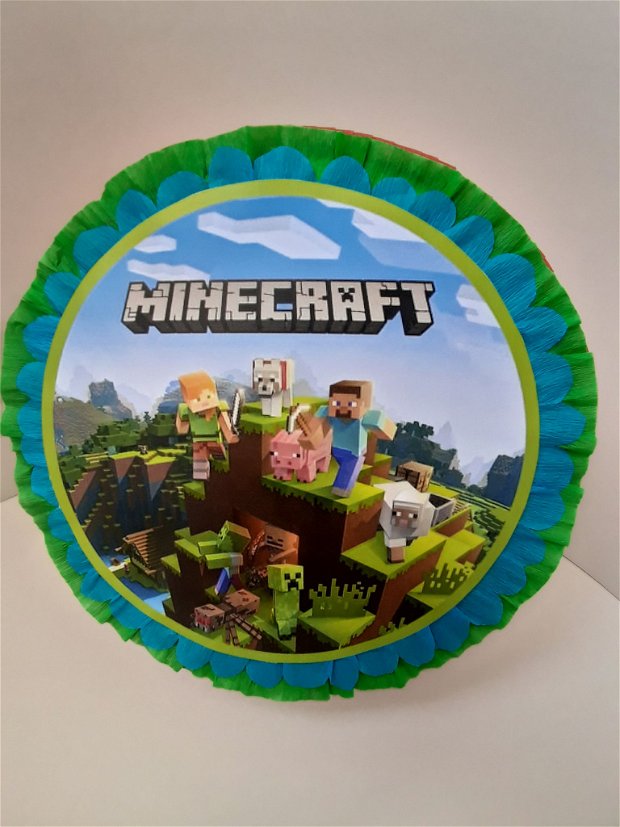 Piñata piniata Minecraft