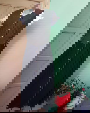 Sarafan bavarez cu sireturi